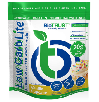 BioTRUST Low Carb Lite, 20 Grams of Grass-Fed Whey Protein Isolate